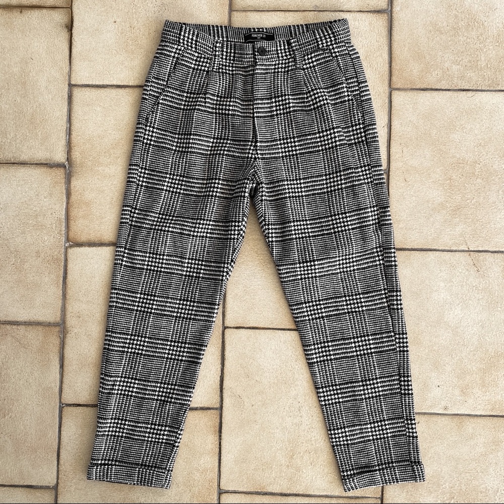 Forever 21 Men Plaid Pants